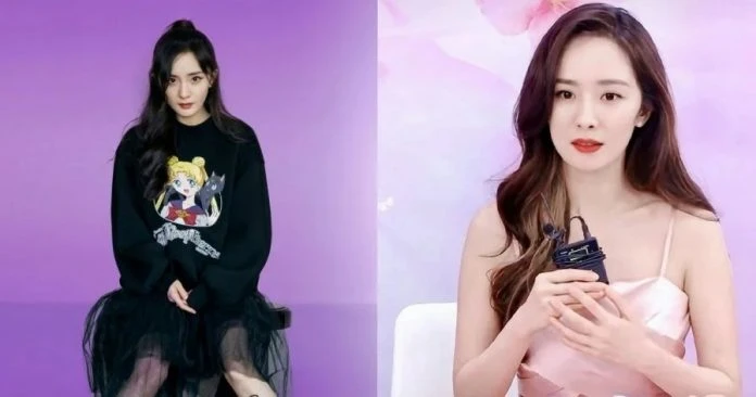 35歲楊冪直播截圖網上瘋傳　網贊：墜入愛河了！