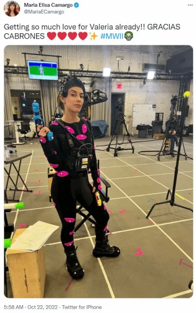 COD19女殺手動捕演員發照致謝：氣場強大不失魅力