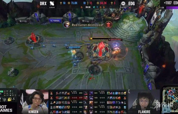 逆天改命！EDG對陣DRX落後一萬經濟基地絲血驚天翻盤