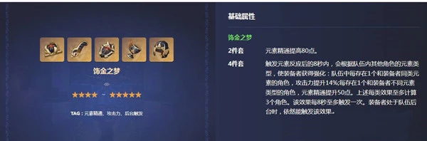 原神納西妲聖遺物詞條推薦