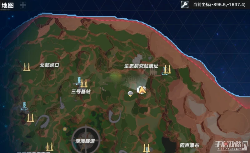 《幻塔》迷瘴沼澤風景點位置分享