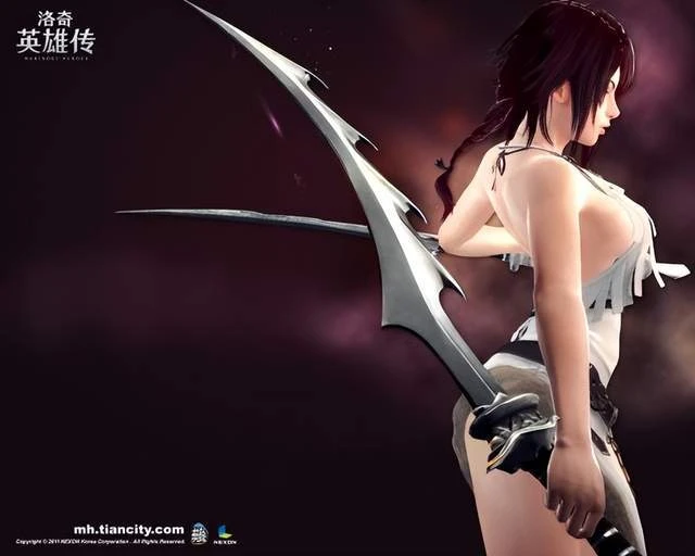 盤一盤韓國網遊里的美女，看美女搞顏色，才是永恆不變的正經事