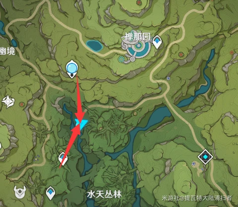 原神尋找未來星謎面