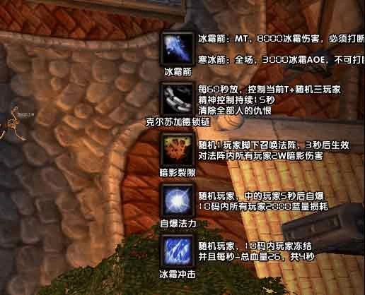 WLK懷舊服WA：NAXX全部怪物技能說明