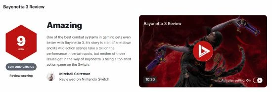 晨報《貝姐3》IGN9分 《維多利亞3》Steam多半好評