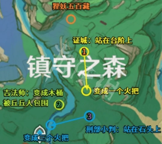 《原神》尋找小狸子破除結界順序 小狸子破除結界任務攻略