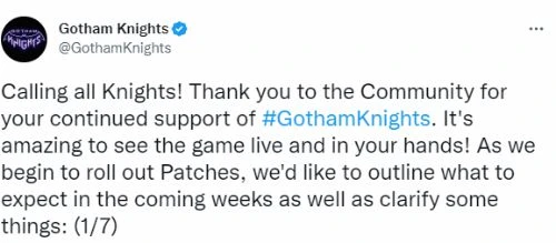 《哥譚騎士》新補丁上線 修復崩潰問題、優化遊戲性能