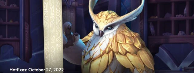 魔獸世界：10月28日在線修正