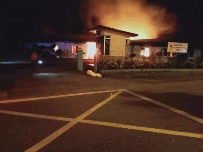 斗湖汶巴萊宗教學校宿舍發生火災