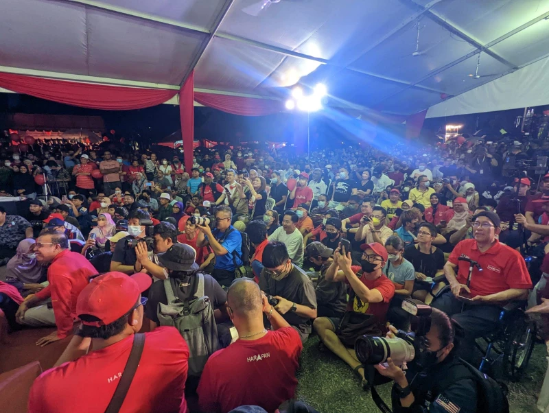 【直播】雪蘭莪「超級群眾大會」 反對黨巨頭同台沖選情