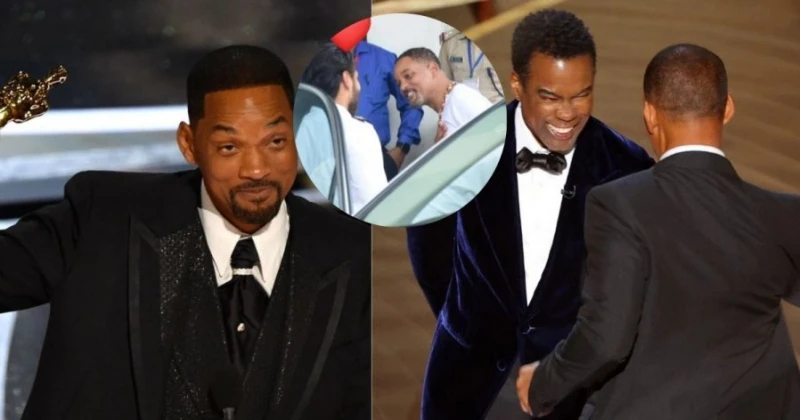 「巴掌風波」後現身機場　韋爾史密夫一頭白髮顯滄桑