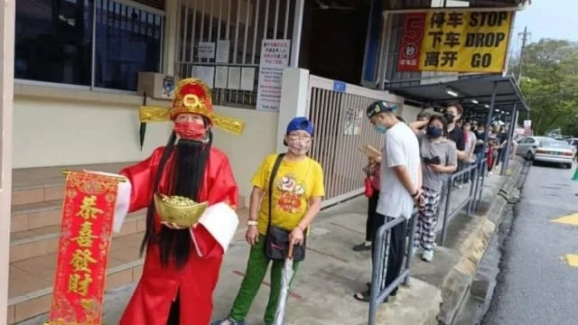 馬國全國大選投票日 動畫人物現身投票站