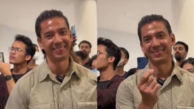 安華貼身保鏢「馬尾哥」爆紅 比愛心視頻一夜破百萬