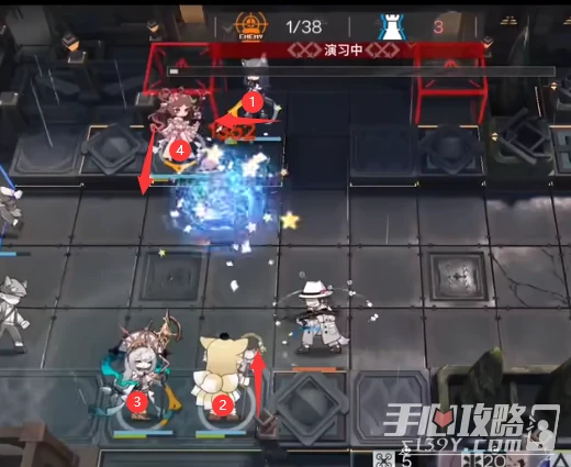 《明日方舟》ISS1突襲關卡通關方法