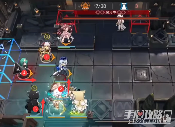 《明日方舟》ISS1突襲關卡通關方法