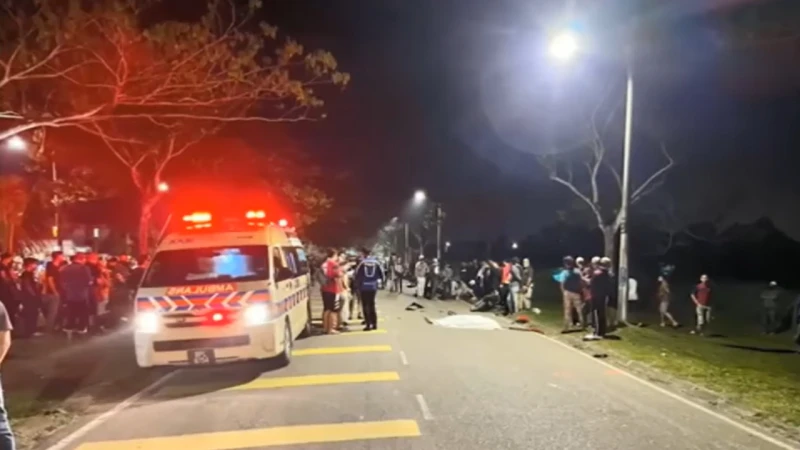 新山車禍家屬堅稱未飆車  大馬警方允徹查