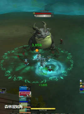 魔獸世界吞噬巨蛙怎麼打