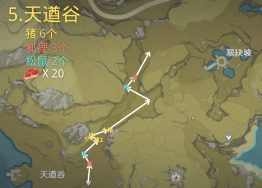 原神獸肉怎麼快速獲得