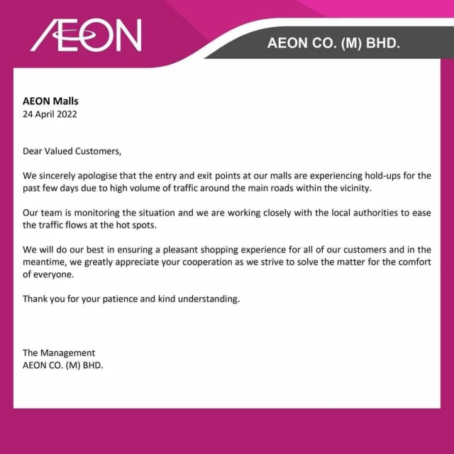多家商場停車場大塞車　網民：在Pavilion KL停車場塞逾1小時
