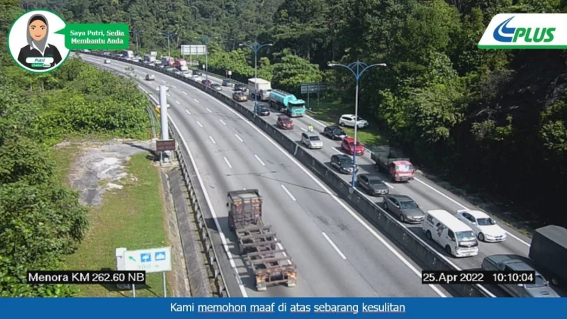 南北大道北上265.1公里羅里意外關車道　道路使用者受促計劃路程