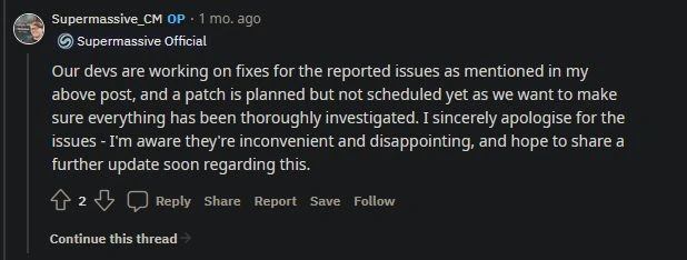 《黑相集》更新引發嚴重BUG兩月未修復引粉絲不滿