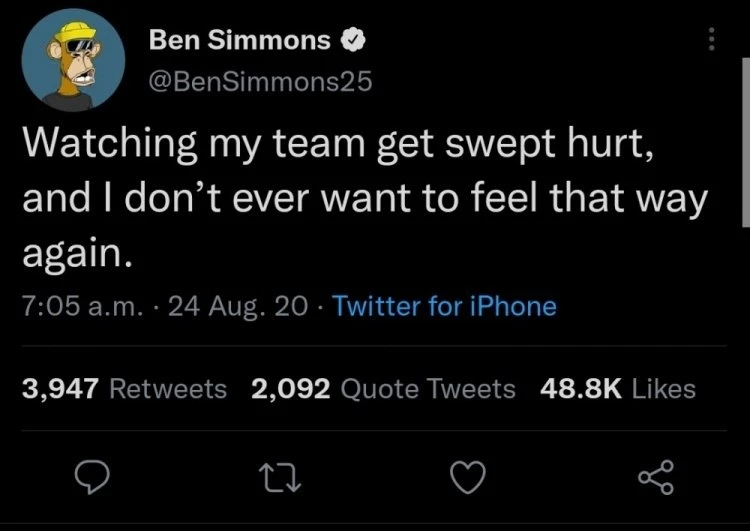 【NBA】籃網生死戰前夕再當逃兵　西蒙斯引多方批評