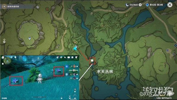 原神樹王聖體菇採集路線 流浪者突破材料