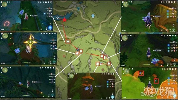 原神樹王聖體菇採集路線 流浪者突破材料