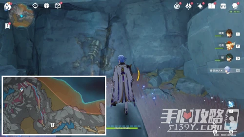 《原神》層岩巨淵化石牆壁位置分享