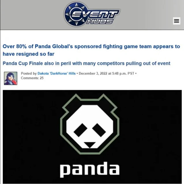 《任天堂大亂斗》電競爭議：Panda總裁免職 決賽延期