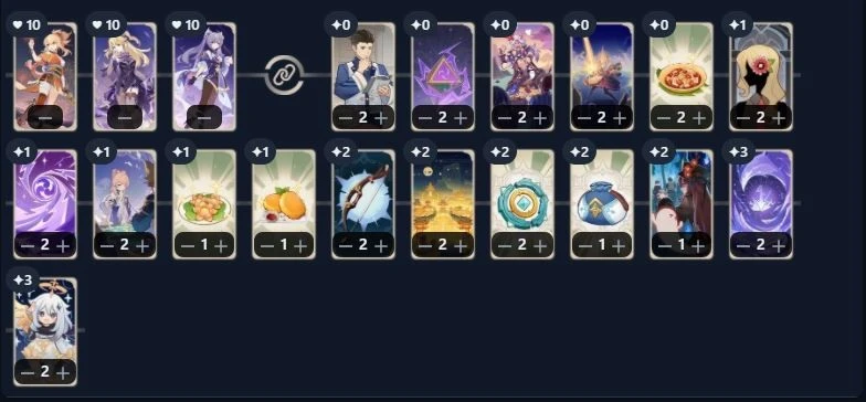 原神七聖召喚雙雷刻晴otk卡組推薦