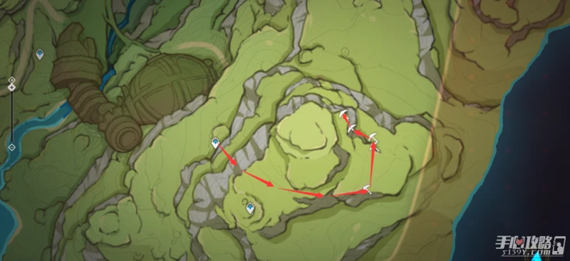《原神》3.3電氣水晶採集路線