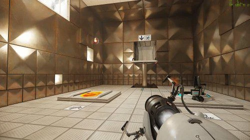 《傳送門》RTX版4090顯卡實機畫面 4K穩定60幀