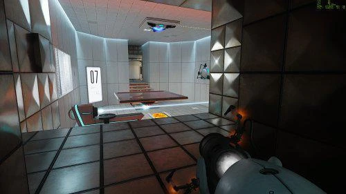 《傳送門》RTX版4090顯卡實機畫面 4K穩定60幀