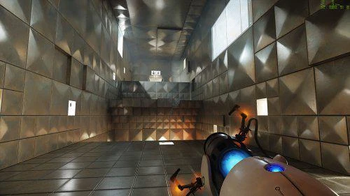 《傳送門》RTX版4090顯卡實機畫面 4K穩定60幀