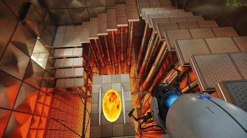 《傳送門》RTX版4090顯卡實機畫面 4K穩定60幀