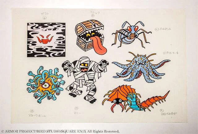 史艾公開超珍貴《勇者斗惡龍》設定原畫 鳥山明親自繪製