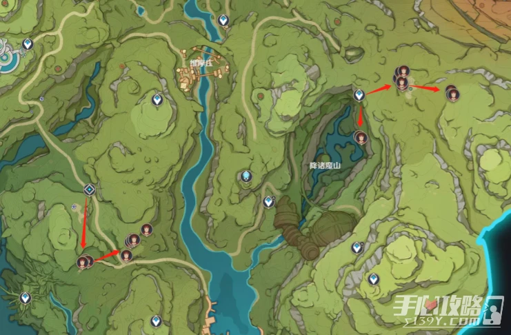 《原神》3.3版本紅綢收集路線一覽