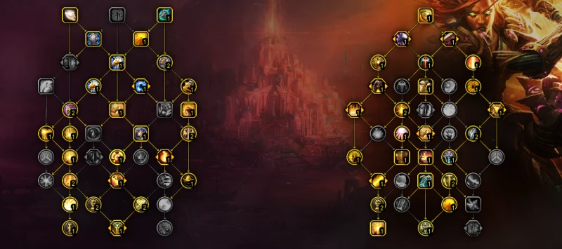 魔獸世界10.0防騎團本天賦加點