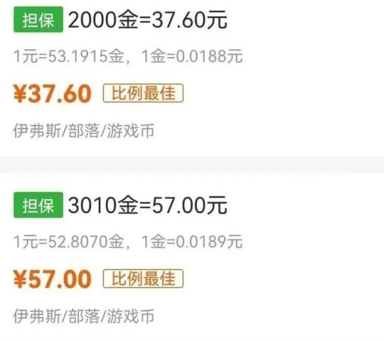 亞服G價一周暴跌50% 工作室零元購害慘普通玩家