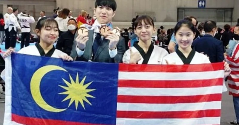 砂拉越2跆拳道選手   世界賽成功奪1銀1銅