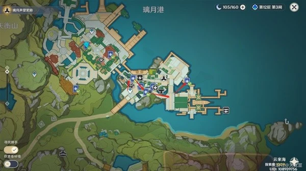 原神七聖召喚第三天牌手挑戰位置一覽