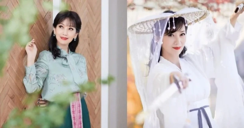 67歲趙雅芝穿古裝扮女俠飄仙氣　網驚呼：看起來才40歲！
