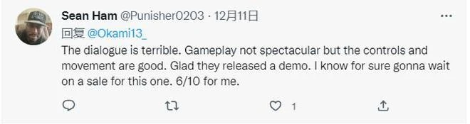 《魔咒之地》demo翻車？網友稱玩過之後不想買了