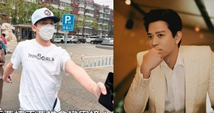 排隊做檢測打扮遭嫌「男神變大叔」　陳曉東：下次穿有型點！