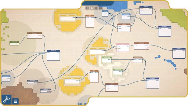 《規劃大師》明年情人節發售 極簡資源物流模擬遊戲