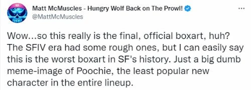 玩家不滿《街頭霸王6》實體包裝：新角色表情太蠢了