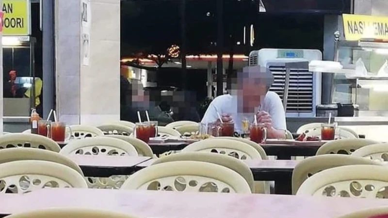 男子一人點8人餐  背後原因令人鼻酸