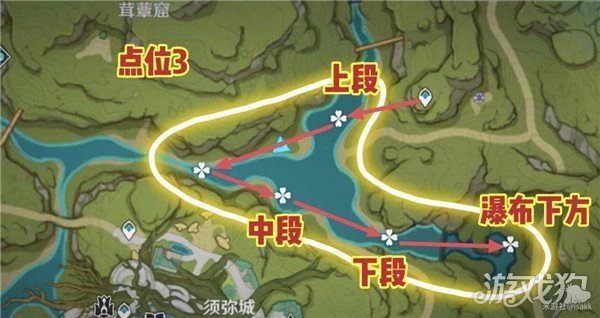 原神月蓮位置視頻 72個超密集快速採集線路