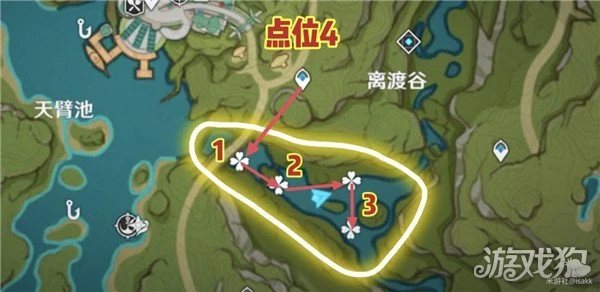 原神月蓮位置視頻 72個超密集快速採集線路